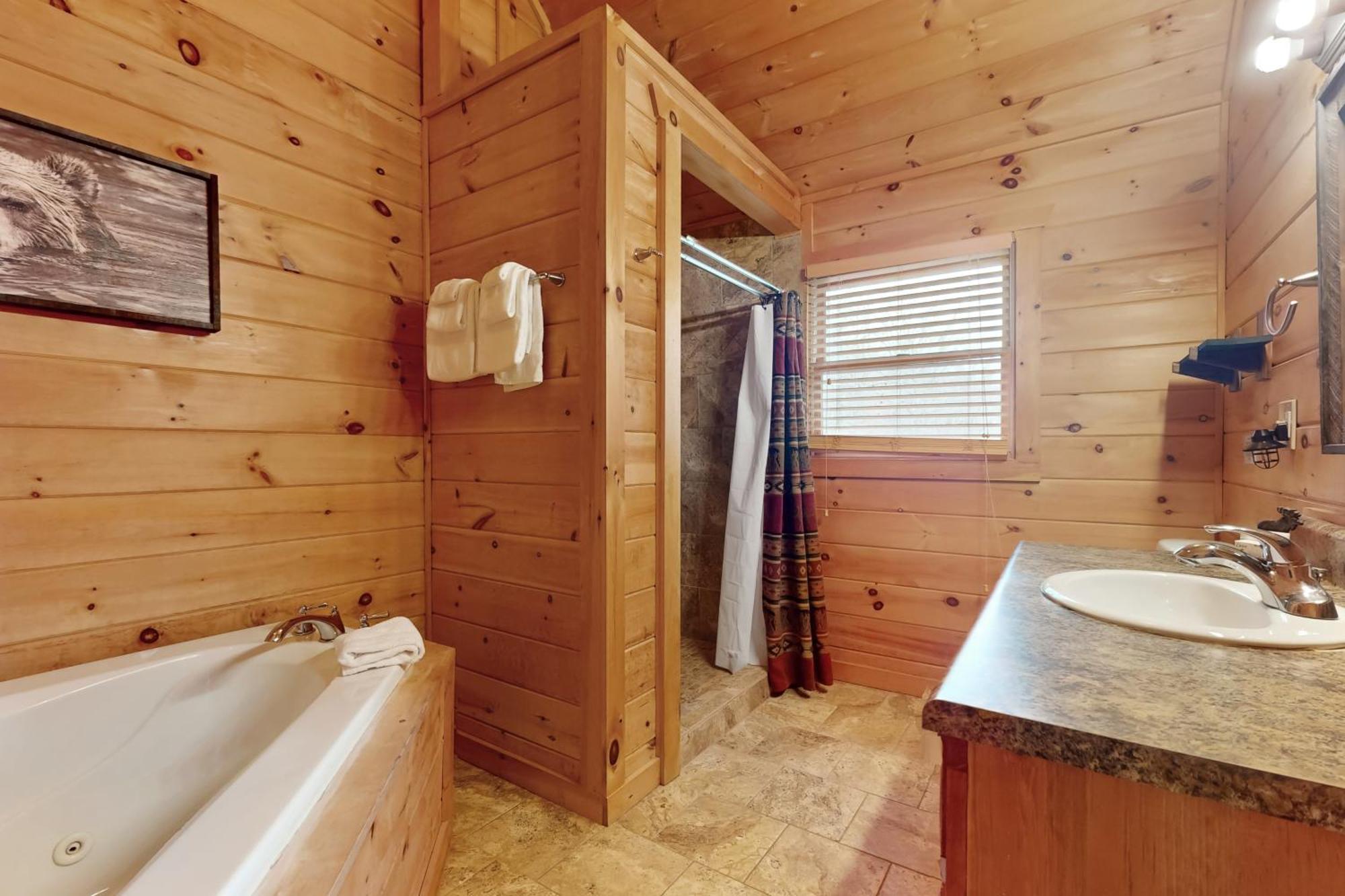 Blue Ridge Bear Bungalow Bagian luar foto
