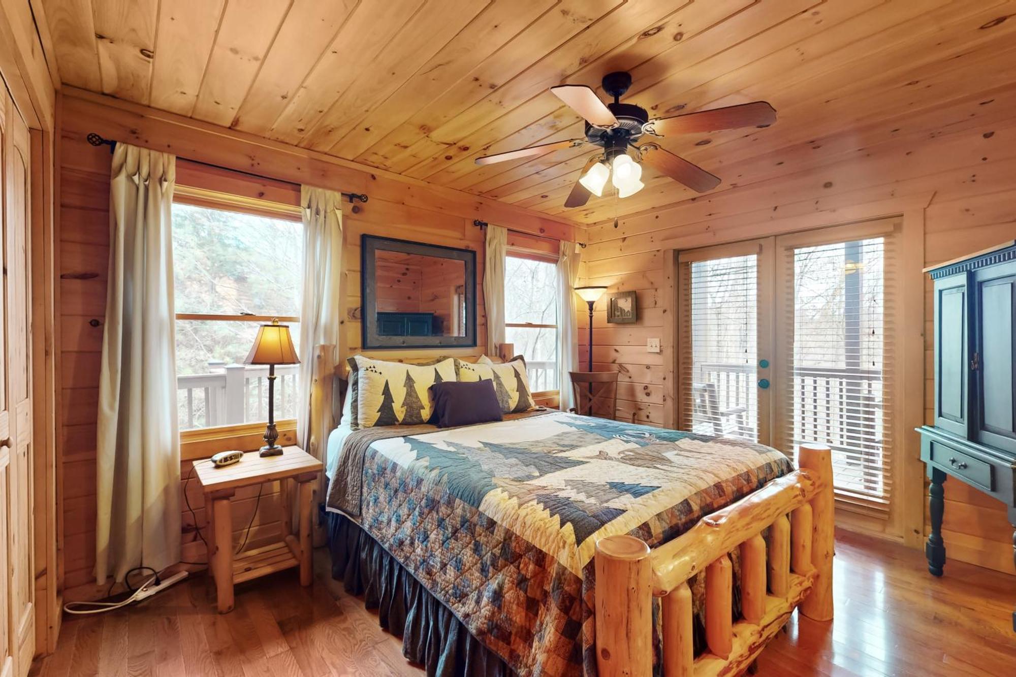 Blue Ridge Bear Bungalow Bagian luar foto
