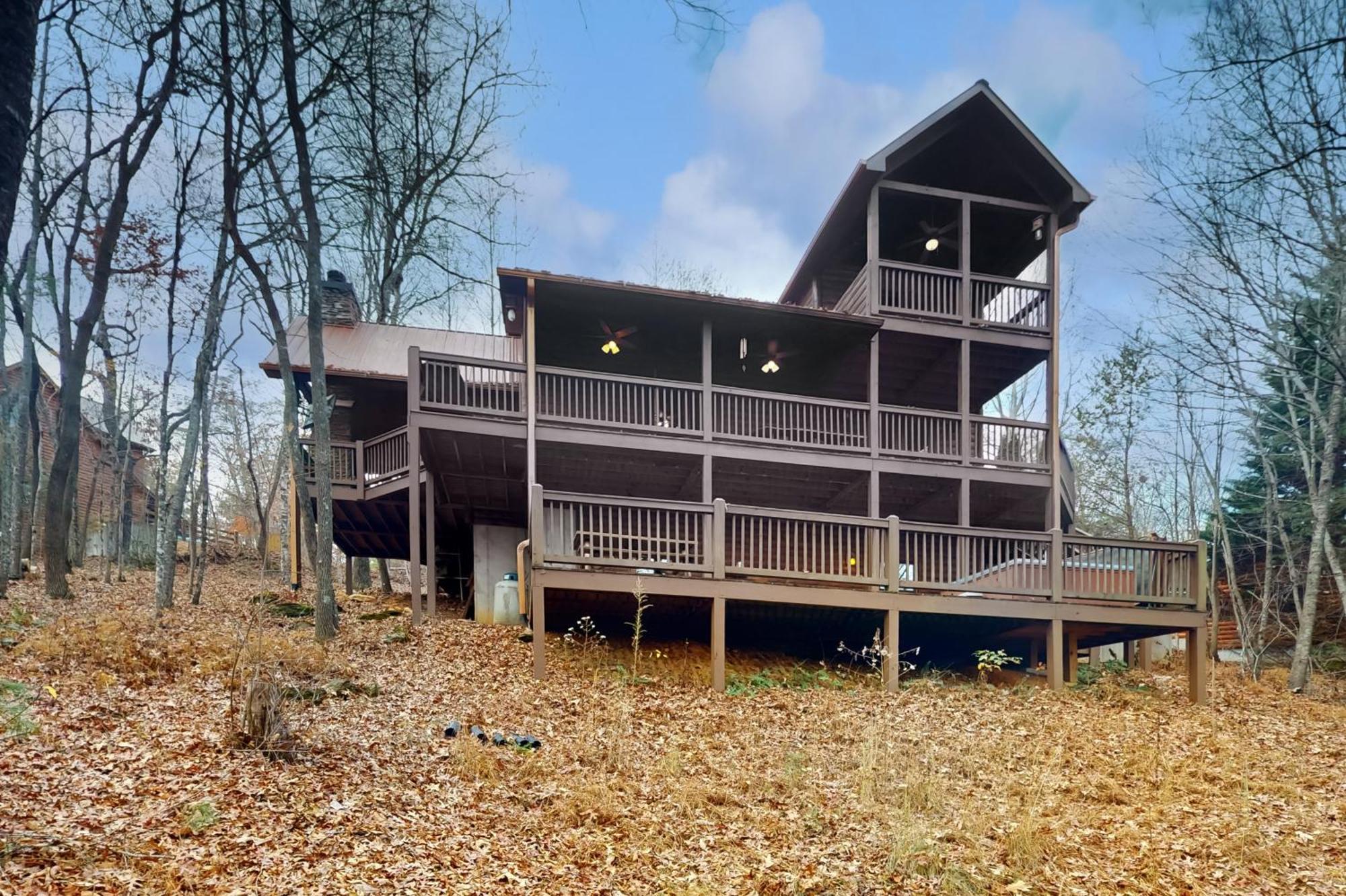 Blue Ridge Bear Bungalow Bagian luar foto