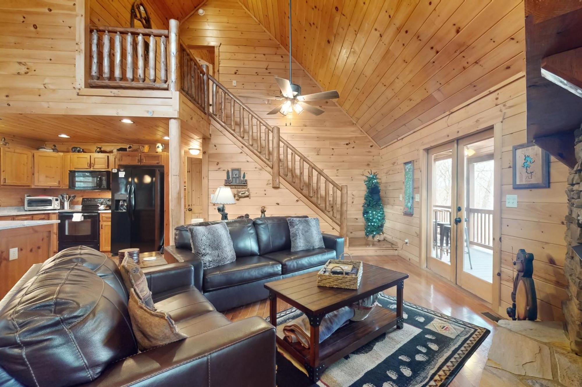 Blue Ridge Bear Bungalow Bagian luar foto